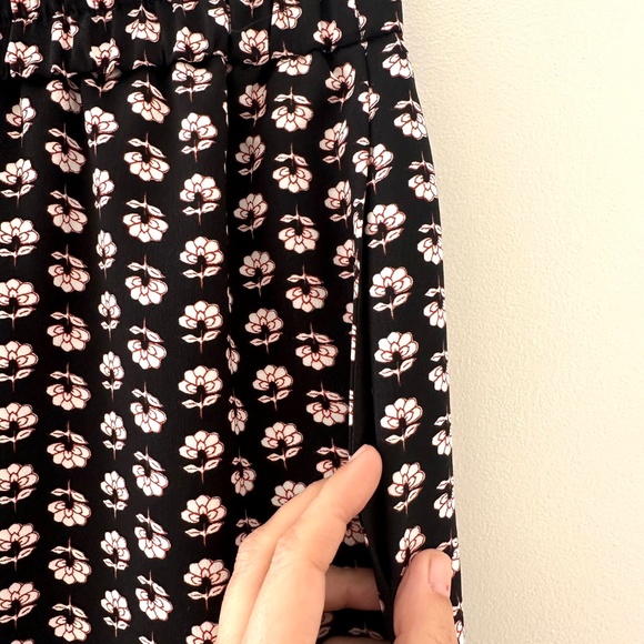 Jcrew Floral Elastic Waist Skirt with Pockets - Petite XS - Picture 4 of 10